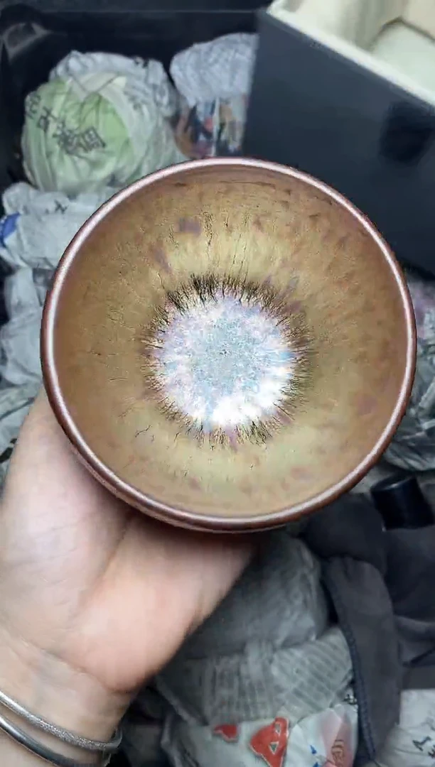 茶盏金丝万缕 盏三疯建盏茶器