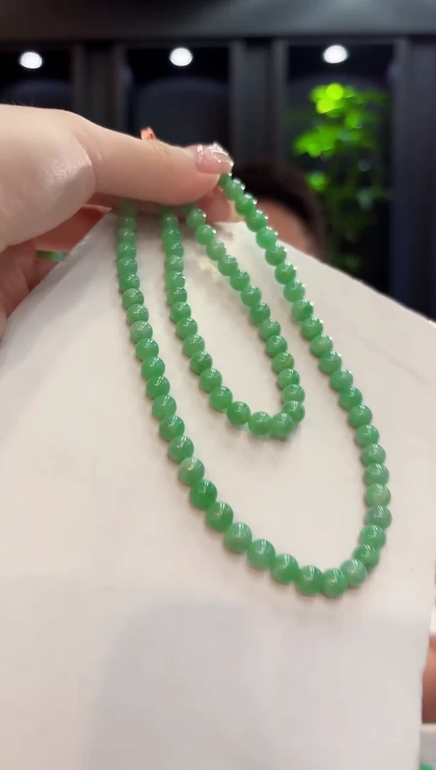 翡翠未镶嵌颈饰 缅料A货/支持复检/一件