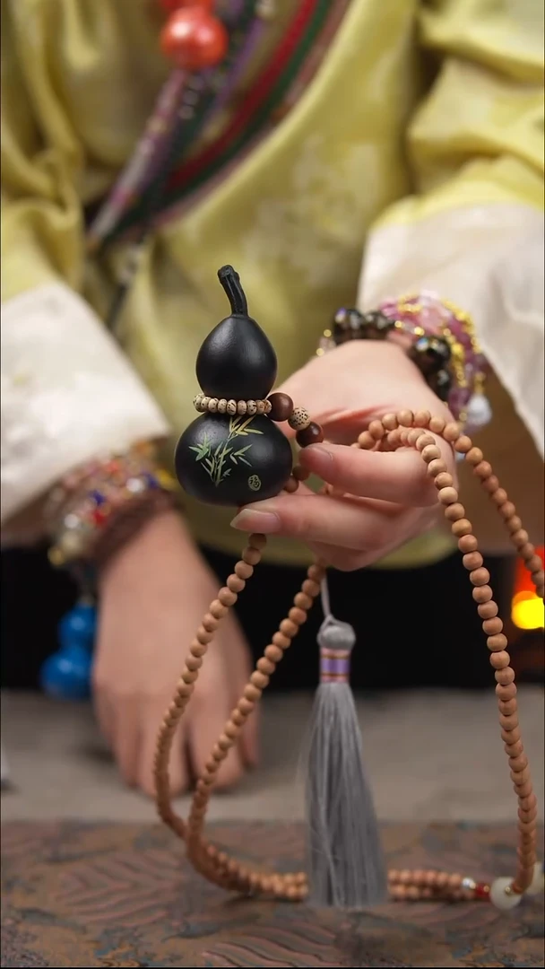 034玖澄文创漆艺葫芦国风配饰葫芦系列