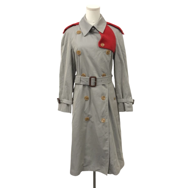 妃鱼/博柏利/棉/风衣/95新/球五11