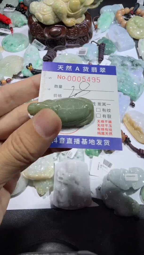 【闪购商品】翡翠颈饰未镶嵌00005495