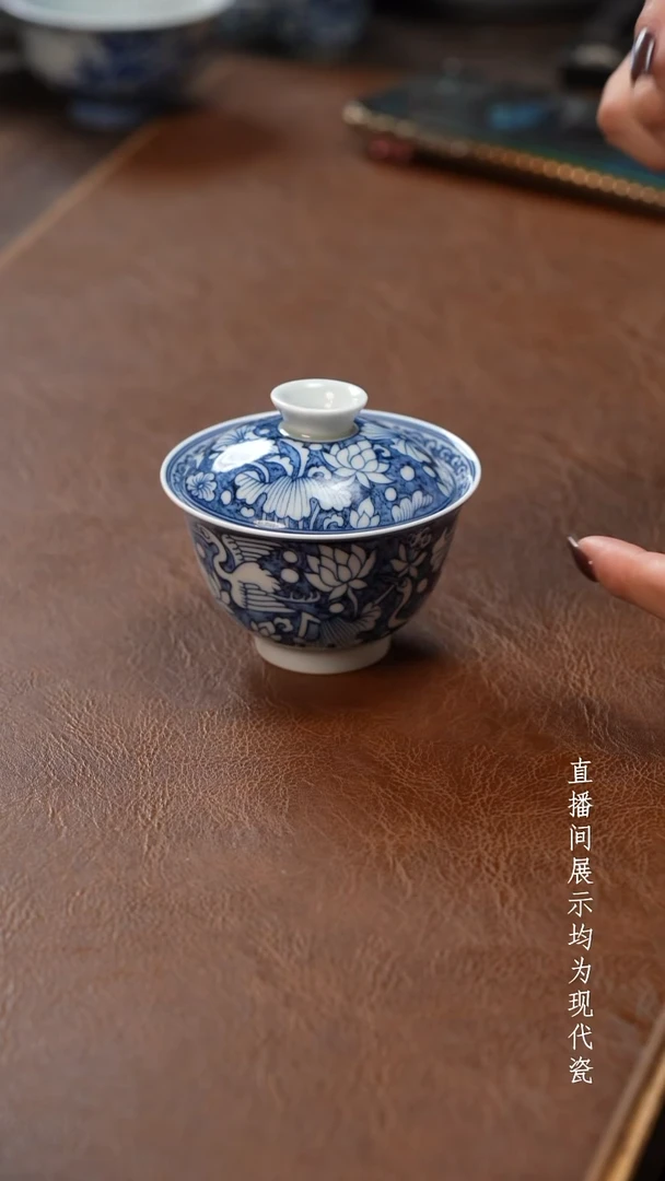 茶器茶器一鹭盖碗