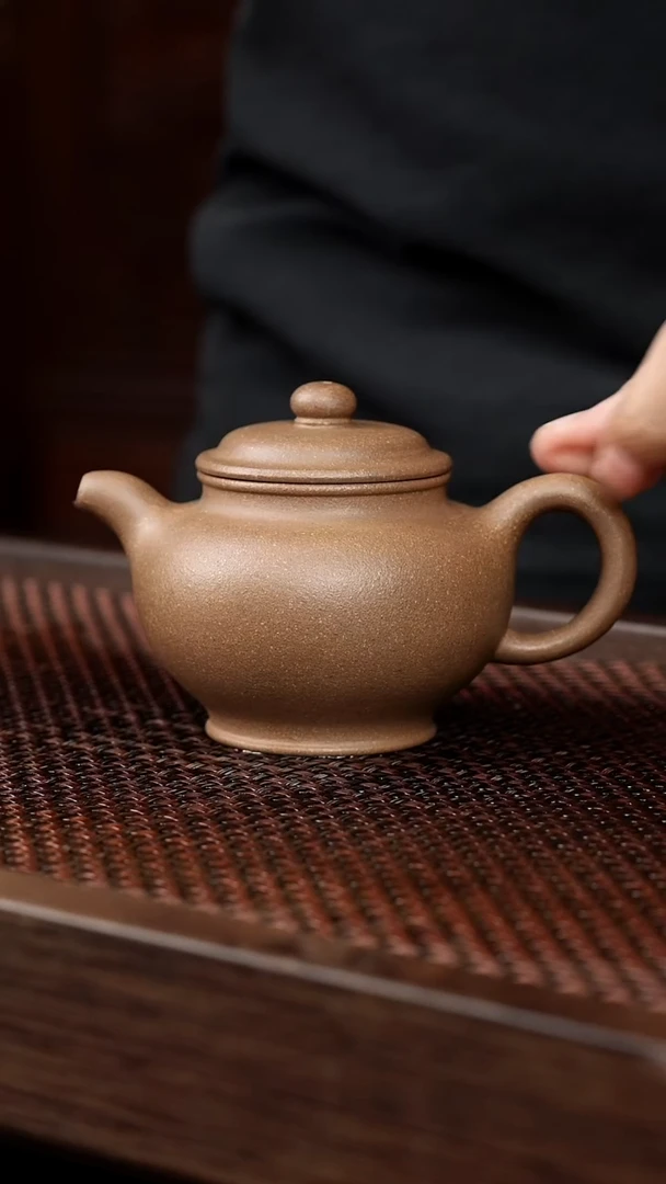 茶壶紫砂芝麻绿掇只