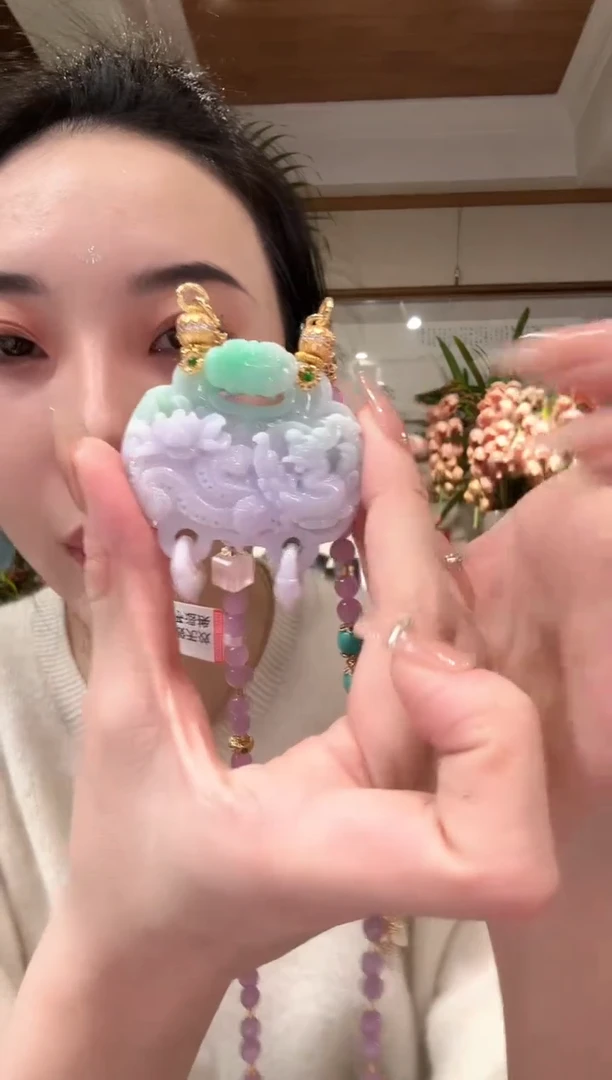 【闪购商品】翡翠颈饰未镶嵌国风