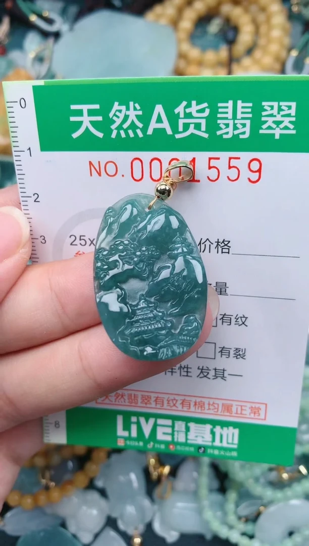 颈饰未镶嵌翡翠.0001559