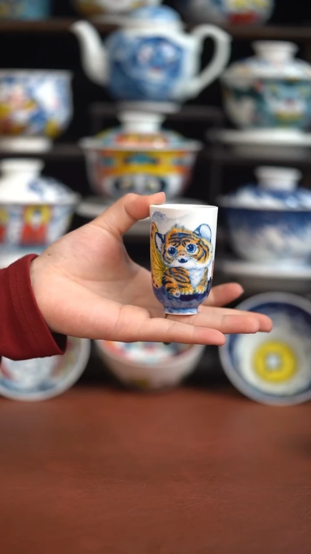 老师作品墨渊闻香杯（微瑕福利）