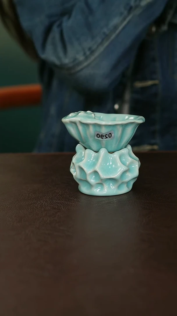 摆件0290原矿汝宋汝瓷