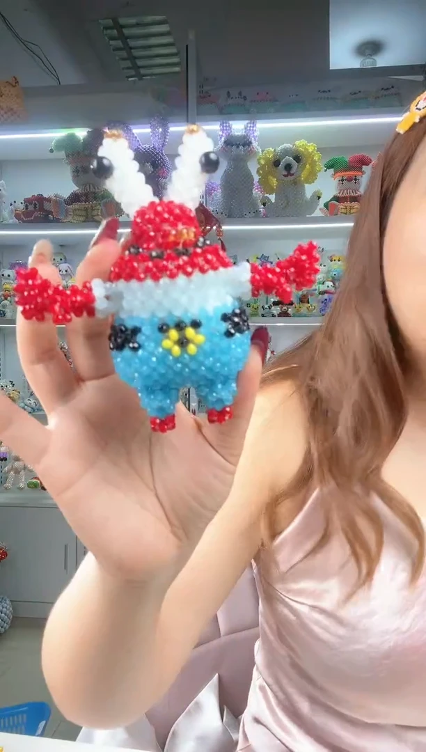 玻璃3016卡2水晶蟹老板材料包1套摆件