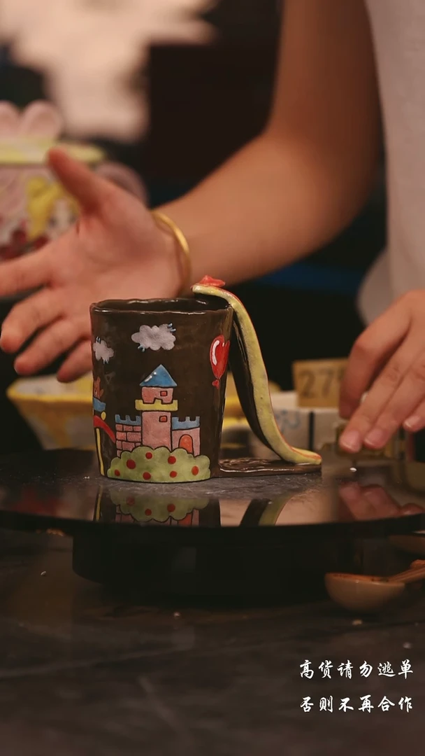 陶瓷景德镇可爱设计师款陶瓷