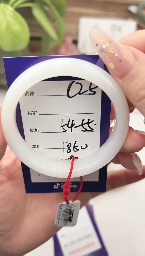 未镶嵌手镯和田玉微色差C25