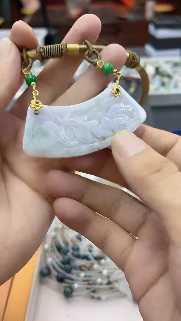 颈饰未镶嵌翡翠翡翠凤凰项圈