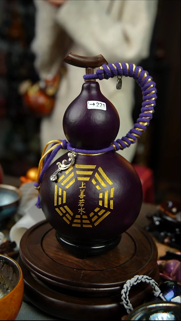 221号700ml左右非遗大漆酒葫芦