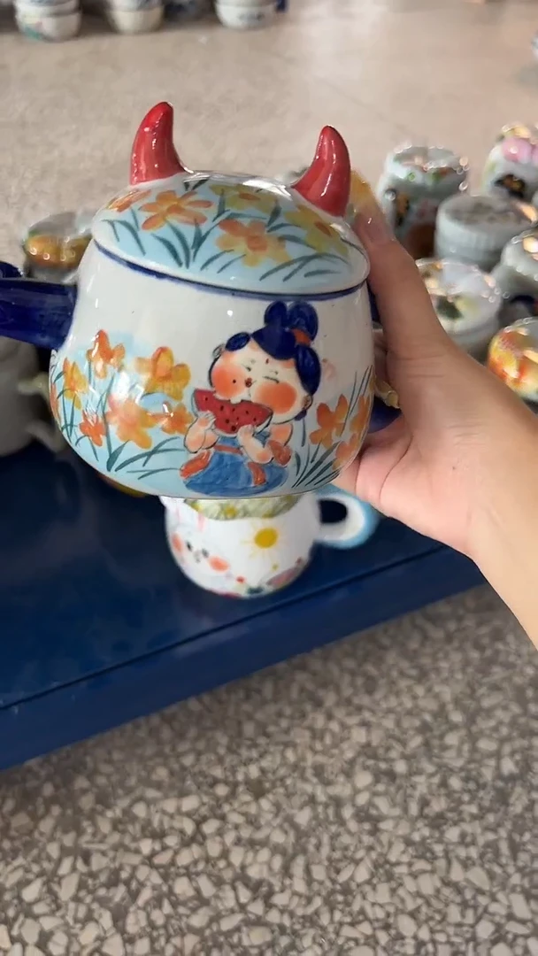 杯子944老陶泥杯子一只