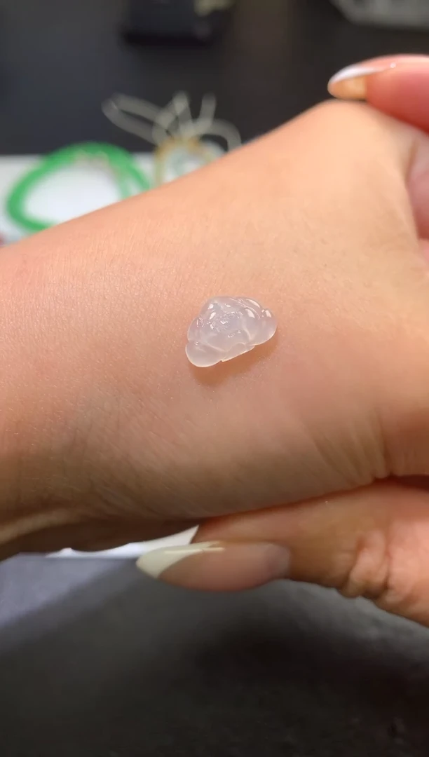 未镶嵌定制翡翠毛货 7.7-11.8-2.6