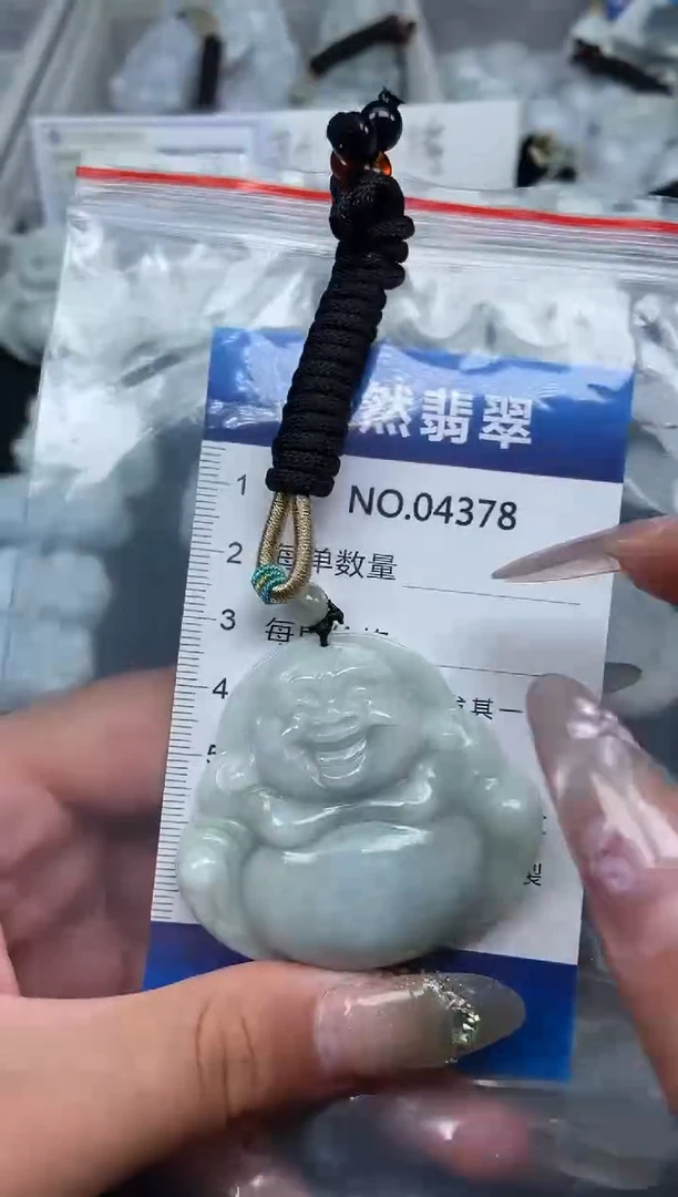 颈饰未镶嵌翡翠纯天然A货翡翠4378