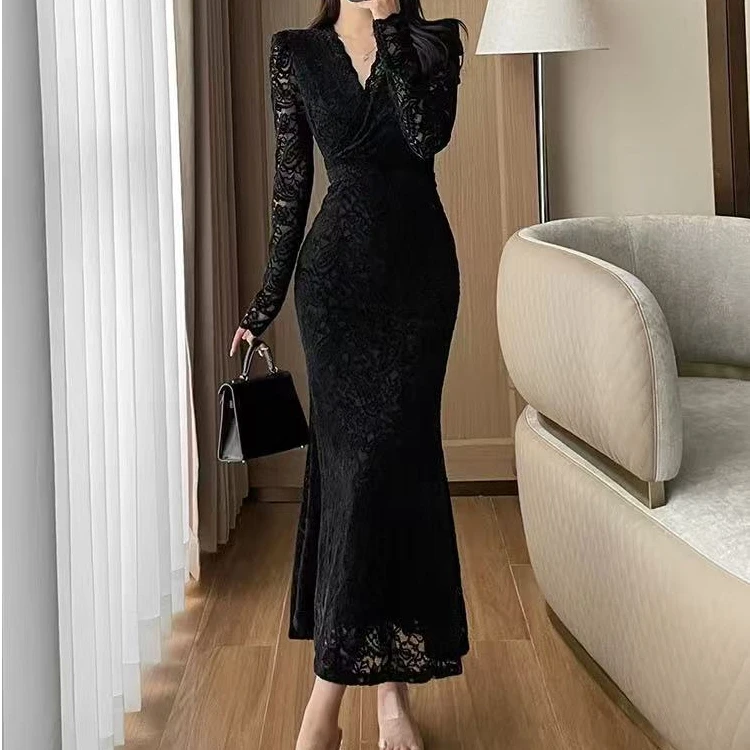 XIE4 法式气质高级感连衣裙70276