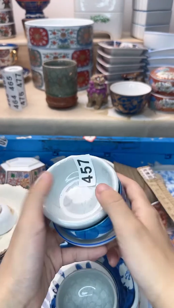 茶杯紫砂六*457陶艺中古瓷器满18米包邮