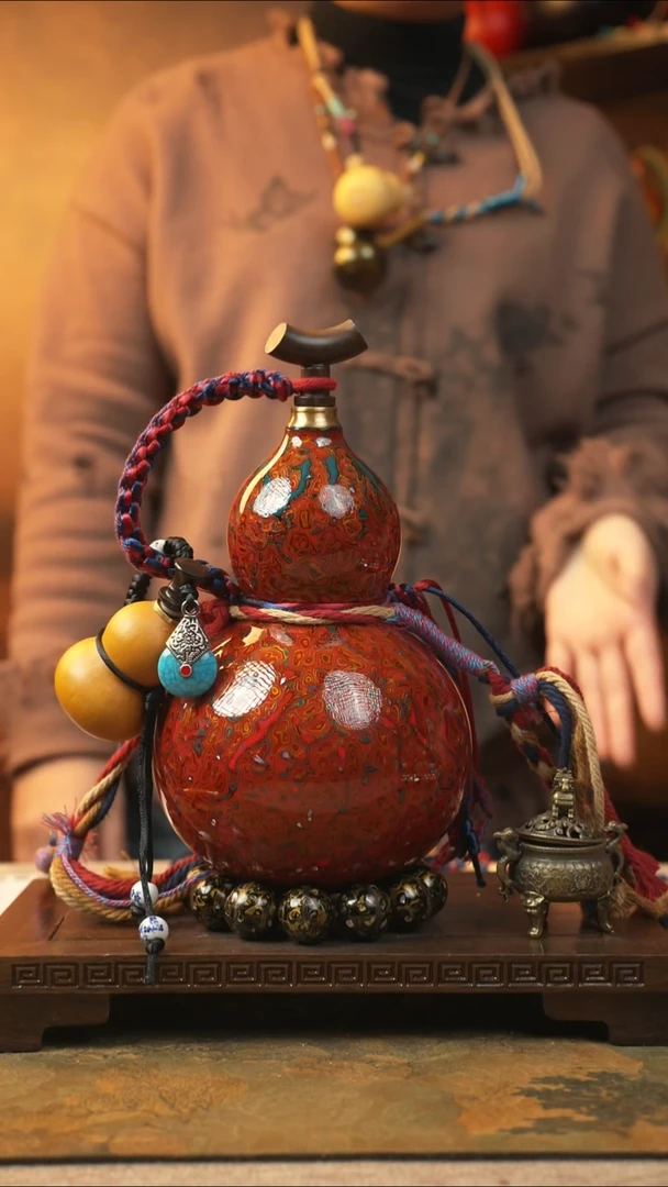 290大漆一物一拍记葫堂出品【不带手串】