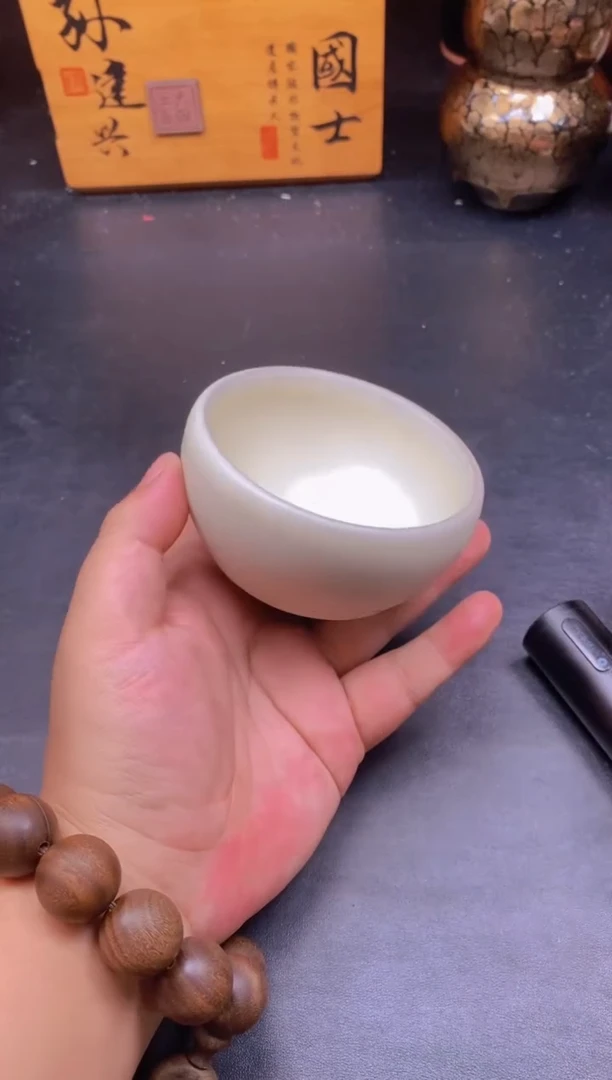 茶盏白贝波波 精美主人杯