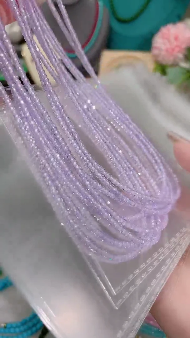 项链锂辉石合金紫39.9