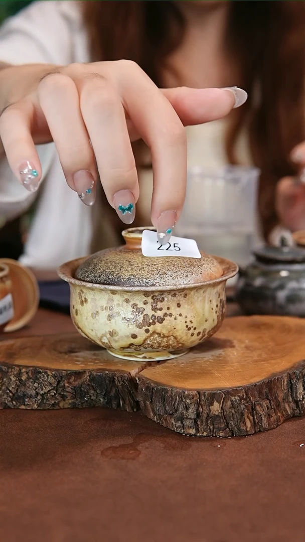 225木鱼炻纯手工茶器Y