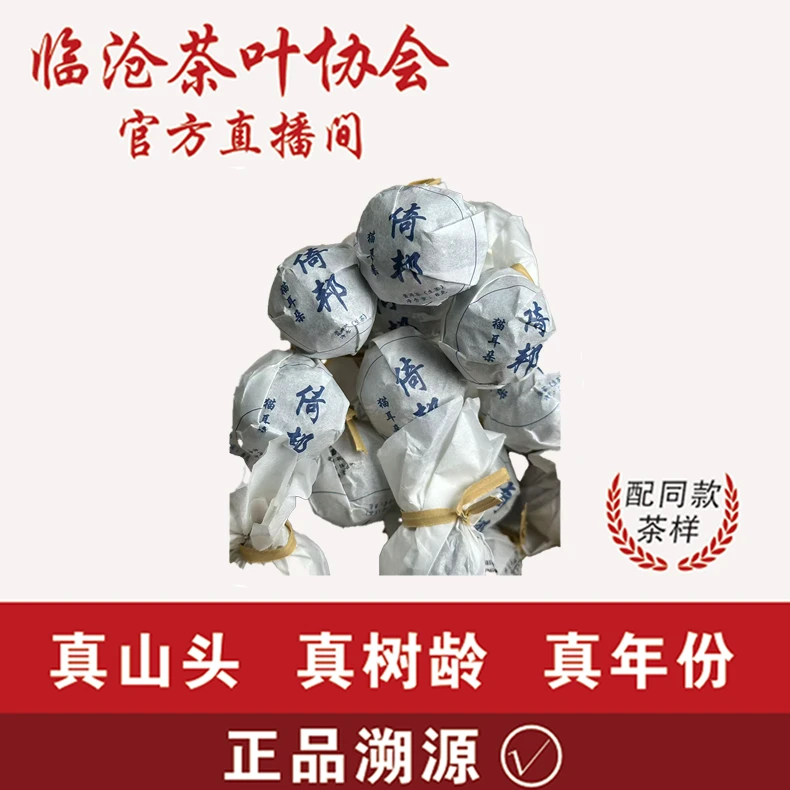茶叶协会【H6-7】2025年倚邦猫耳朵生茶8g龙珠
