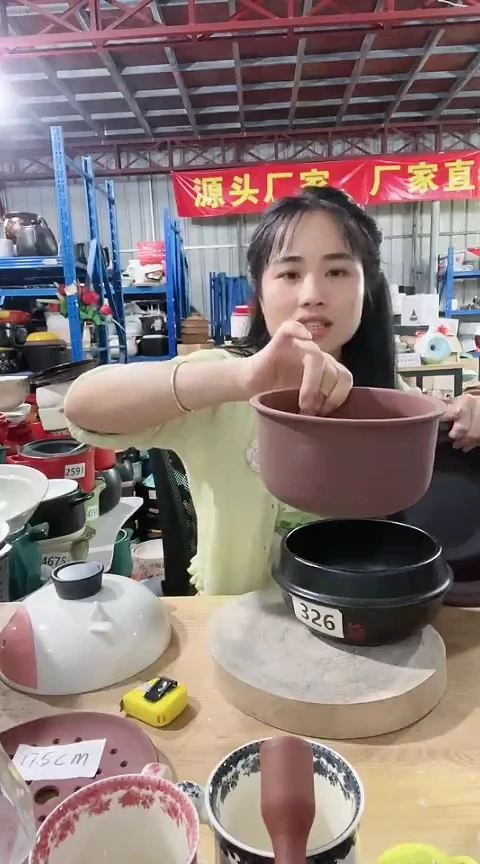 瑕疵椭圆大号紫砂内胆色差不可明火