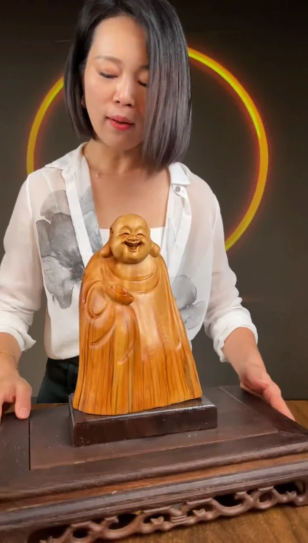 柏木（崖柏）手工摆件,先抢先得! 编号:77