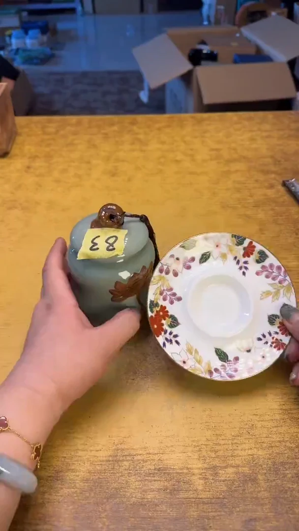 瓷器瓷瑕疵老破破83西洋碗