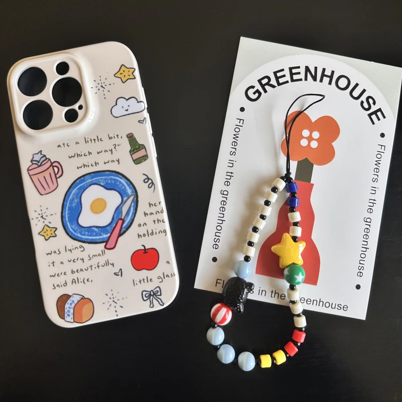 可爱荷包蛋菲林软壳适用苹果17promax手机壳16华为vivo小米15oppo