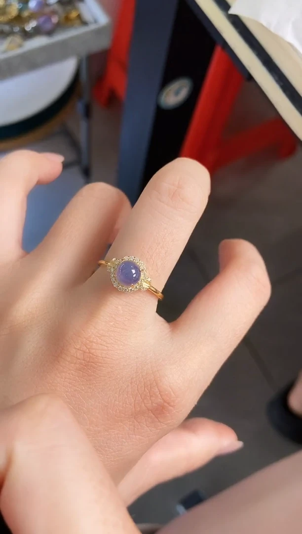 银S925镶嵌戒指翡翠21