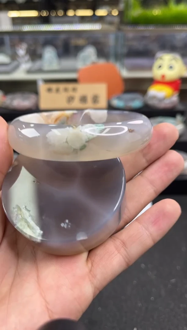 未镶嵌手镯石英质玉63圈口 （赠品镯心）347872