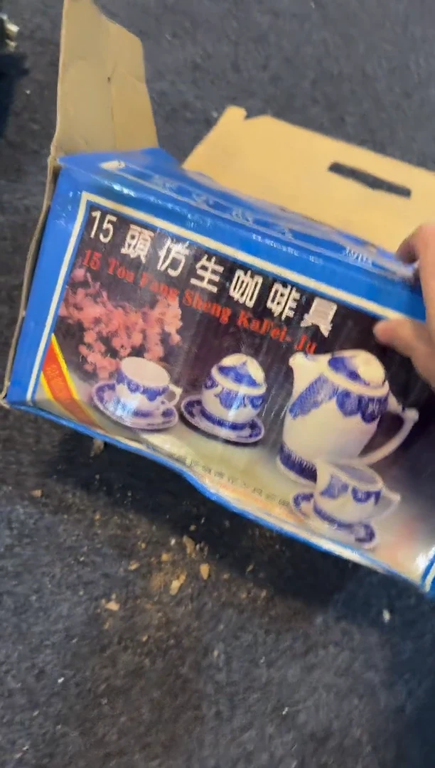 景德镇手绘陶瓷厂瓷，全部清仓【青花15头】