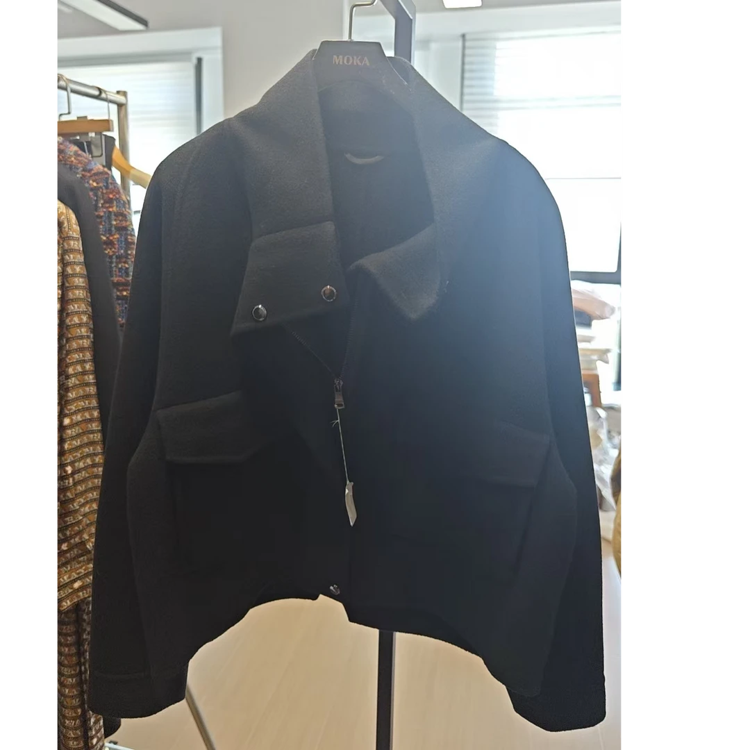 70%羊毛30%羊绒女士气质外套（B-19）