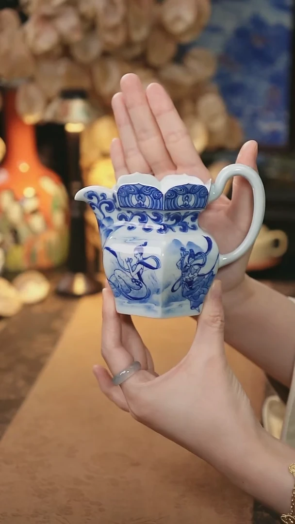 谷子窑 九天玄女公道杯