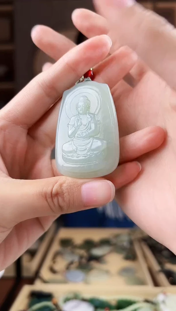 颈饰未镶嵌和田玉拍一发一，多样性发货