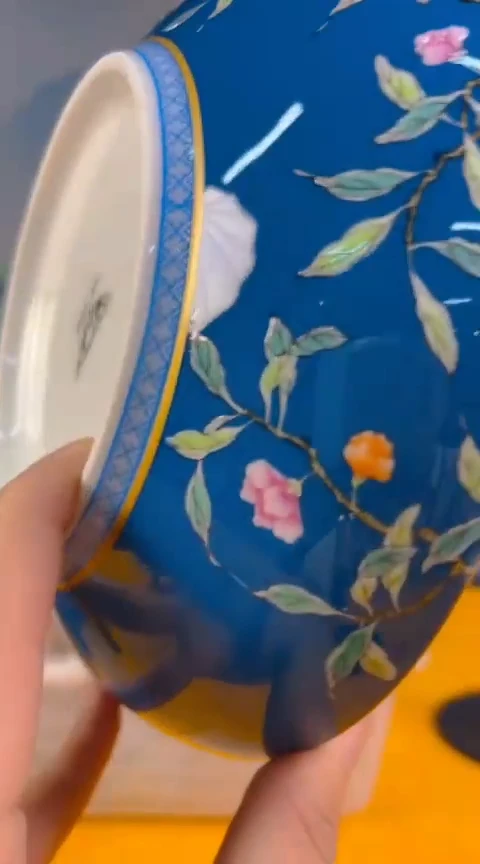 摆件景德镇陶瓷青花摆件45