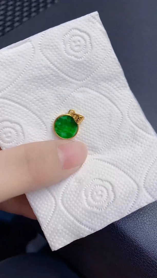 颈饰未镶嵌翡翠天然翡翠缅甸A货