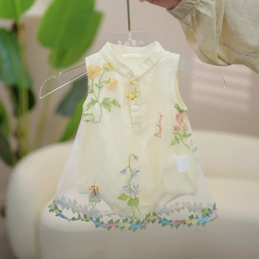 2025包屁裙刺绣爬服连体