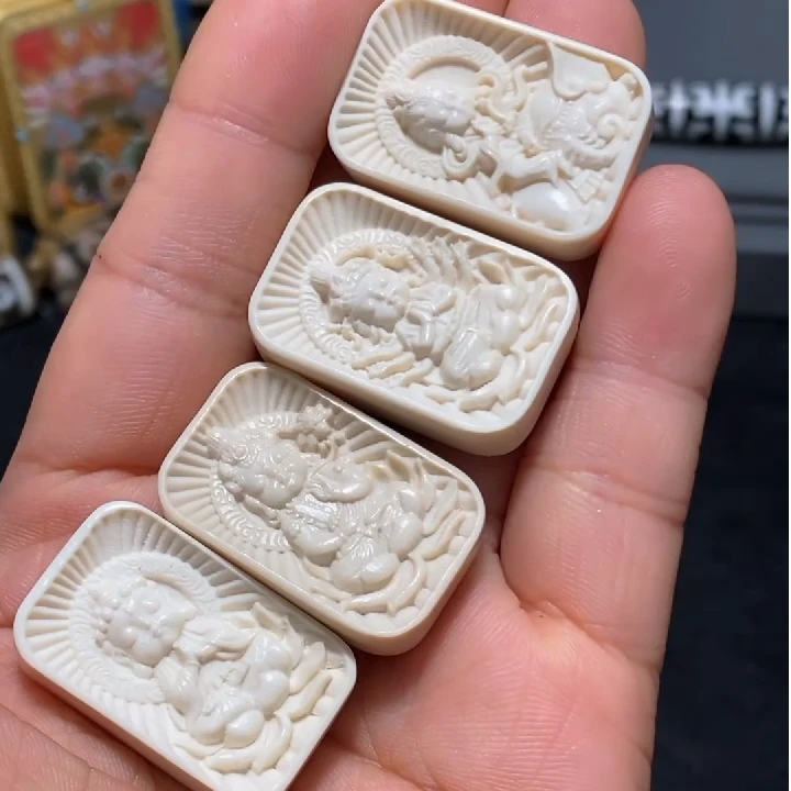 【鲸禧云珠】八大守H吊坠 猛犸吊坠