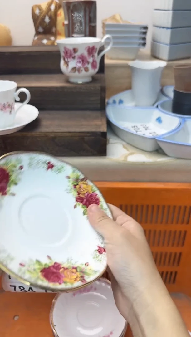 茶杯紫砂G***e784淘艺中古瓷器全场满18元包邮