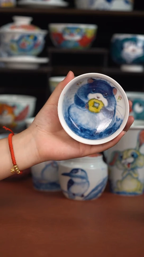 老师作品墨渊矮卢氏杯（微瑕福利）