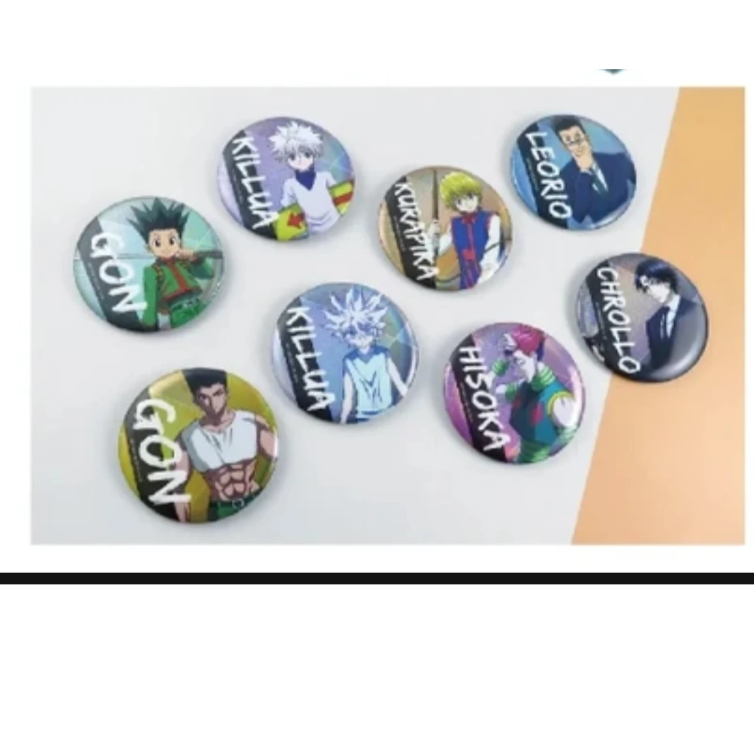 【全职猎人】台湾711限定 光釉浮雕吧唧(75mm)