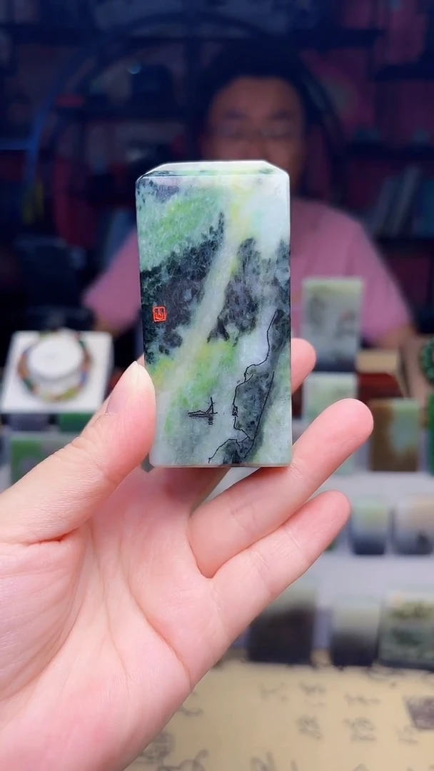 独山玉未镶嵌印章12
