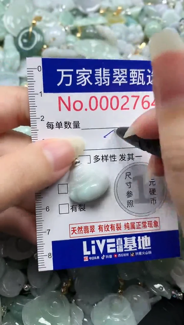 吊坠(不含链)未镶嵌翡翠2764