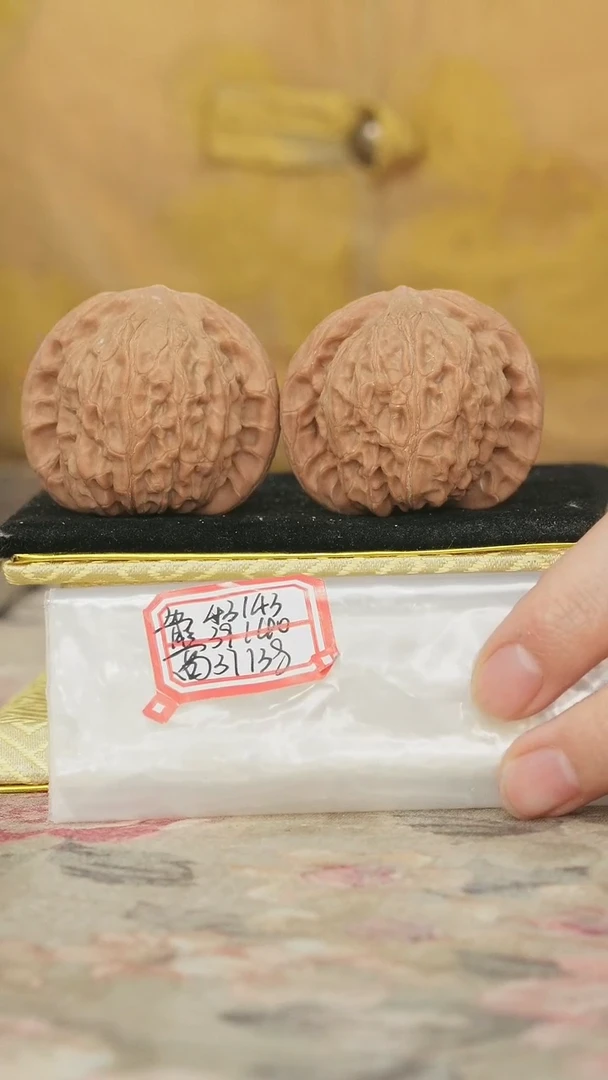把件文玩核桃非嫁接将军帽