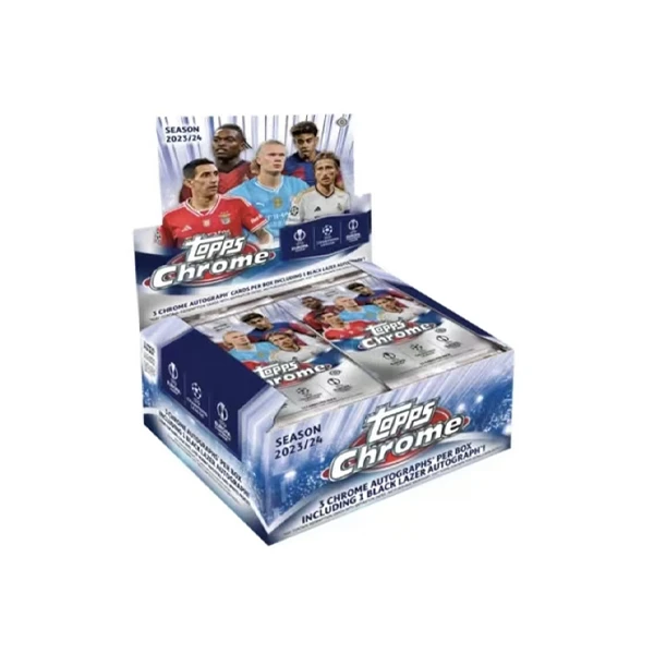 【拆盒】 Topps 23-24 欧冠 Chrome 巨量 球星卡 （下单默认代拆）