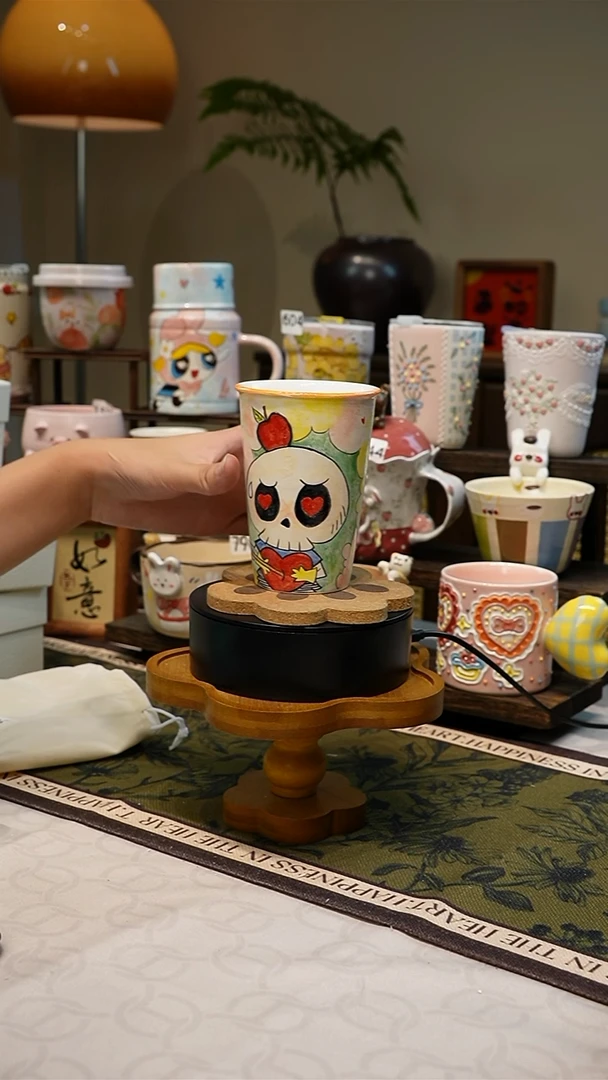 瓷【不带盒子】625高温釉下彩