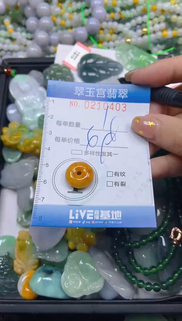 颈饰未镶嵌翡翠闪购C0210403