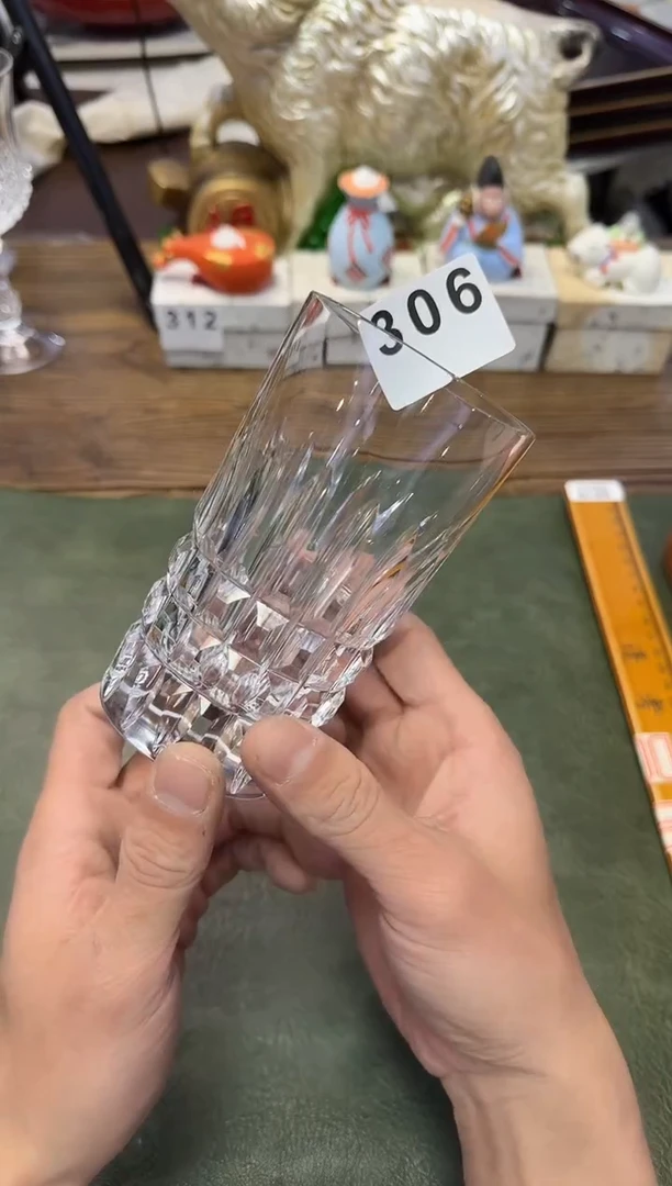 茶周边用****0306水晶杯